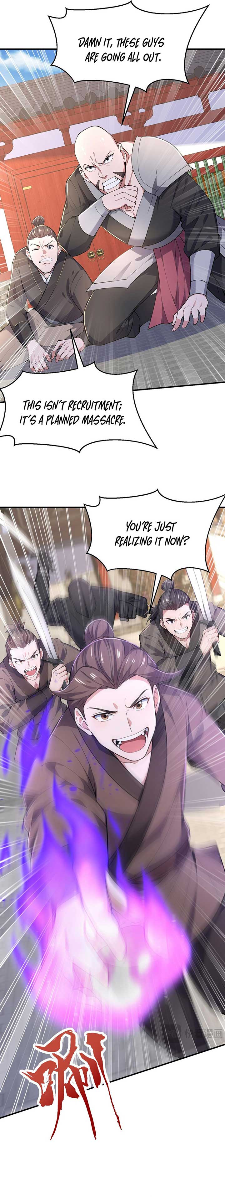 I Get Stronger Just by Lying down while My Apprentice Cultivates chapter 49 page 13
