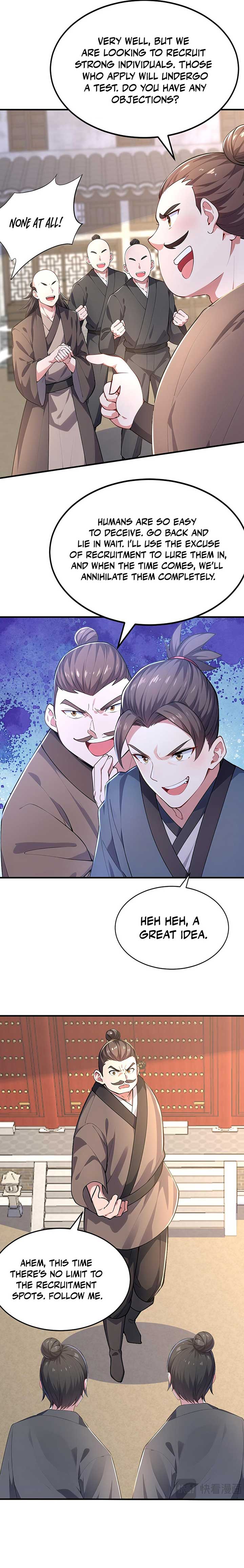 I Get Stronger Just by Lying down while My Apprentice Cultivates chapter 49 page 4