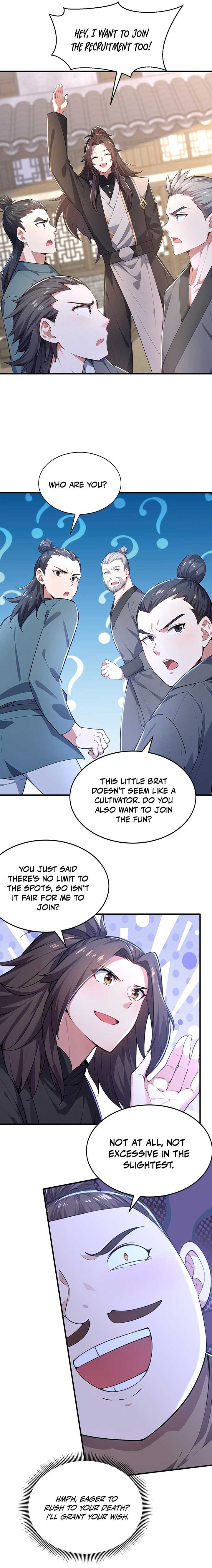 I Get Stronger Just by Lying down while My Apprentice Cultivates chapter 49 page 5
