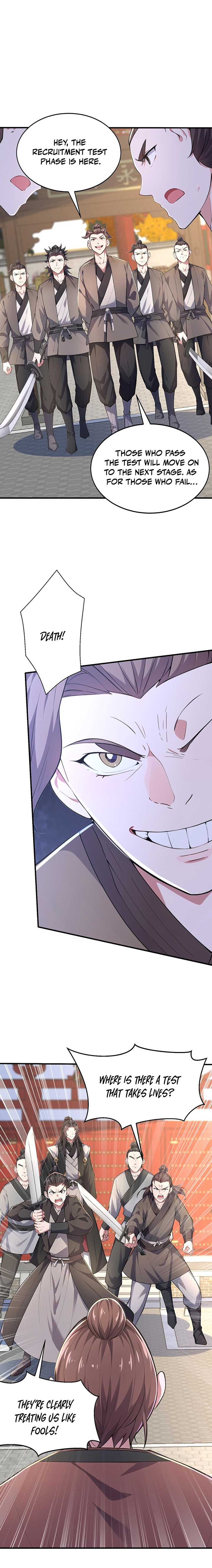 I Get Stronger Just by Lying down while My Apprentice Cultivates chapter 49 page 10