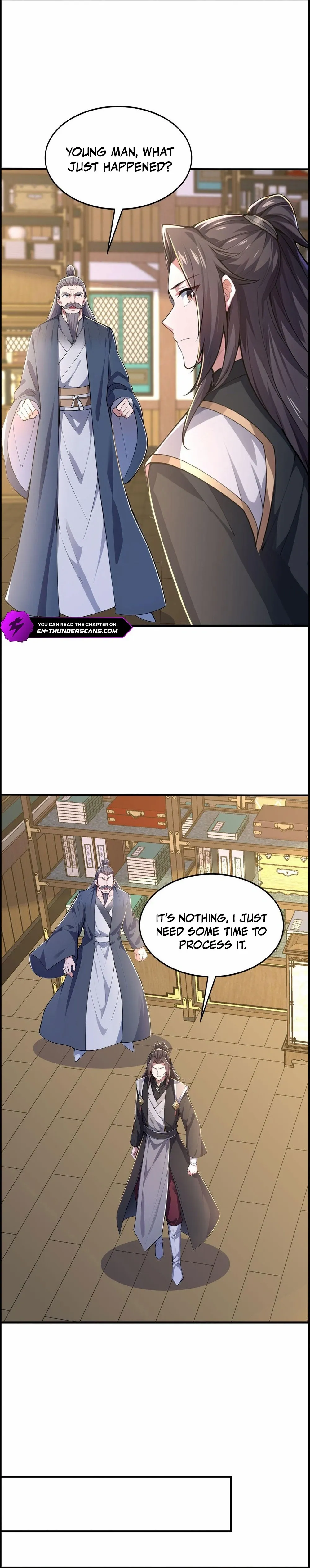 I Get Stronger Just by Lying down while My Apprentice Cultivates chapter 58 page 3