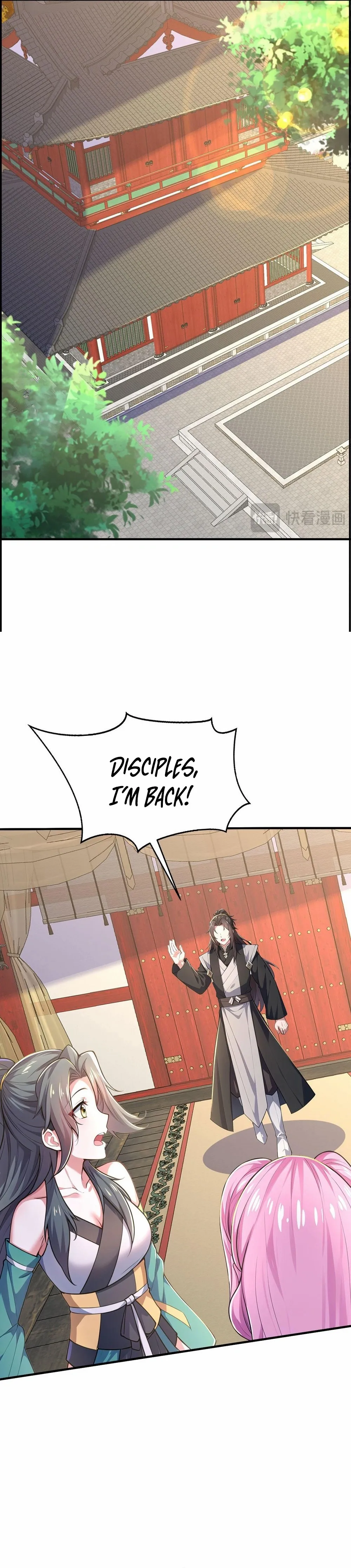 I Get Stronger Just by Lying down while My Apprentice Cultivates chapter 58 page 4