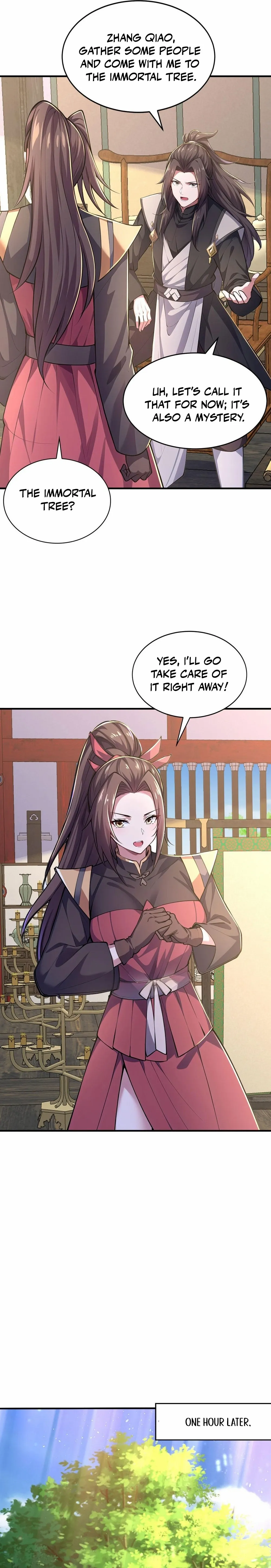 I Get Stronger Just by Lying down while My Apprentice Cultivates chapter 58 page 7