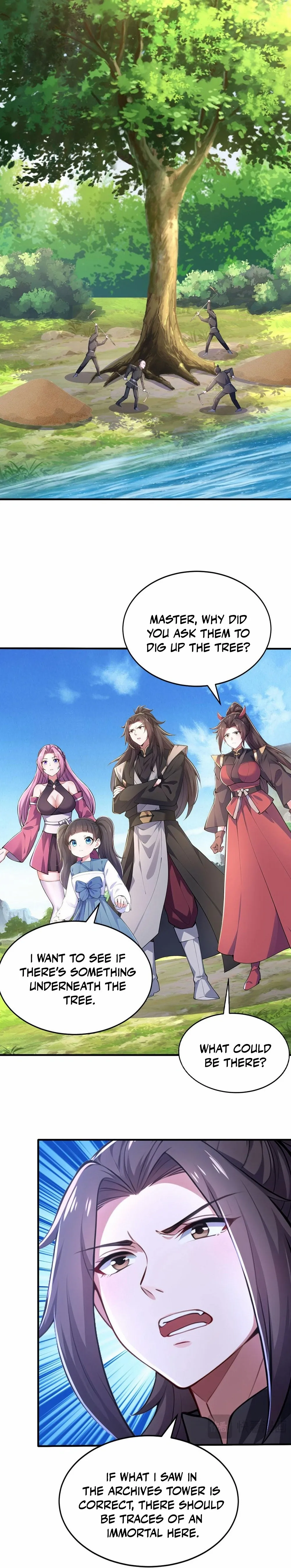 I Get Stronger Just by Lying down while My Apprentice Cultivates chapter 58 page 8