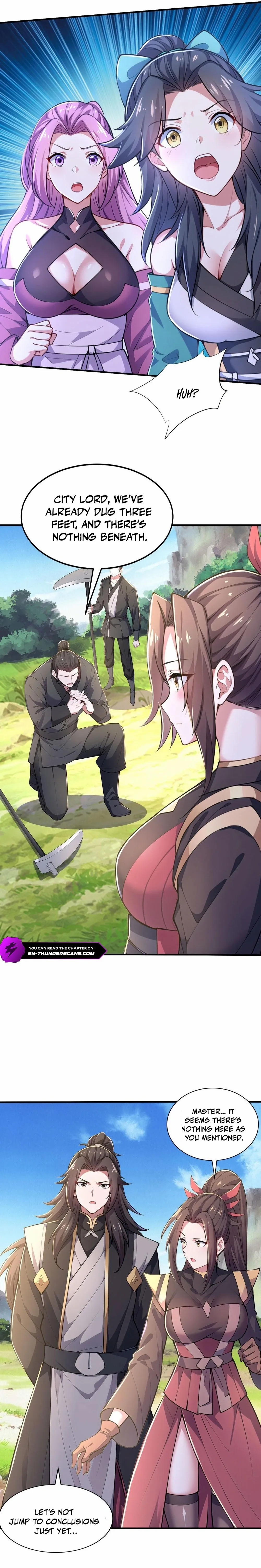 I Get Stronger Just by Lying down while My Apprentice Cultivates chapter 58 page 9