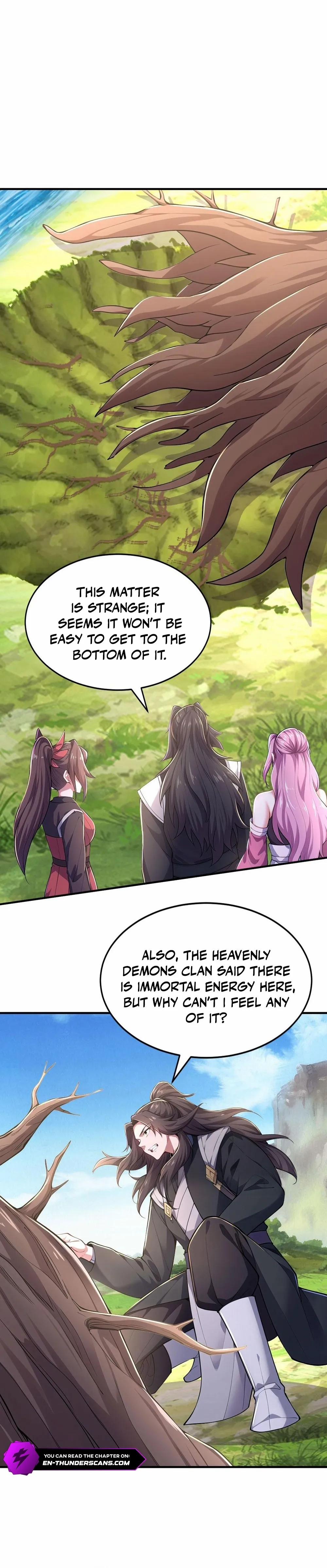 I Get Stronger Just by Lying down while My Apprentice Cultivates chapter 58 page 10