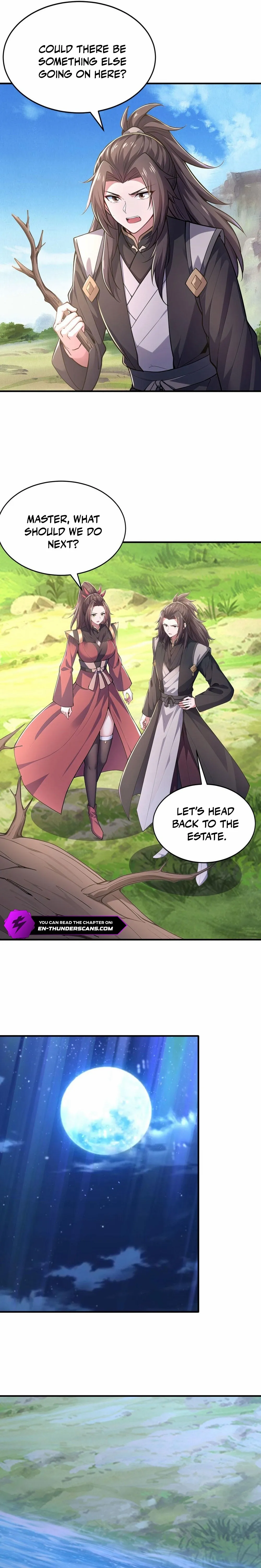 I Get Stronger Just by Lying down while My Apprentice Cultivates chapter 58 page 11