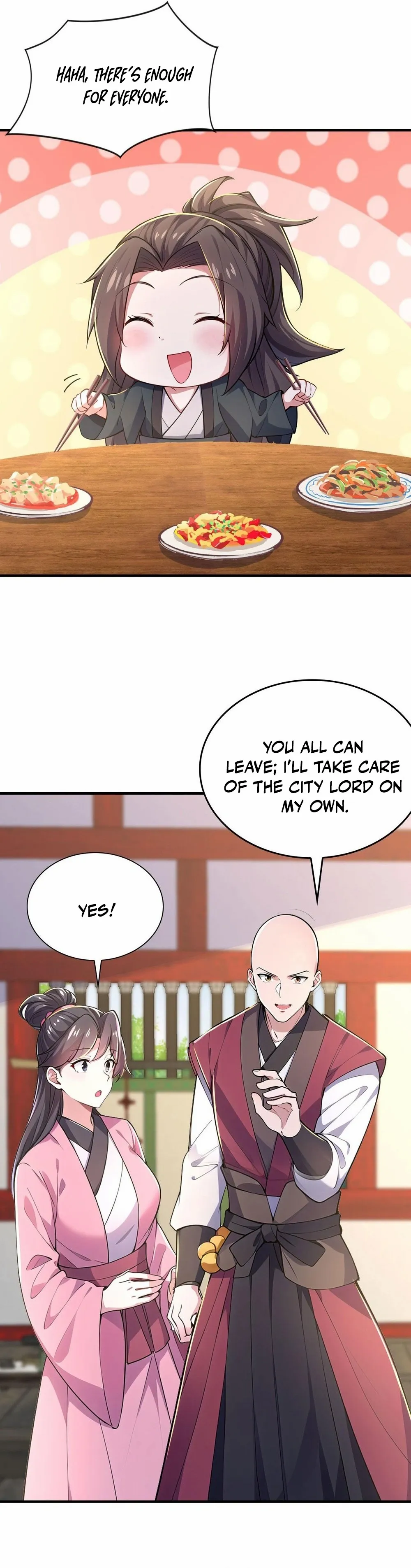 I Get Stronger Just by Lying down while My Apprentice Cultivates chapter 58 page 20