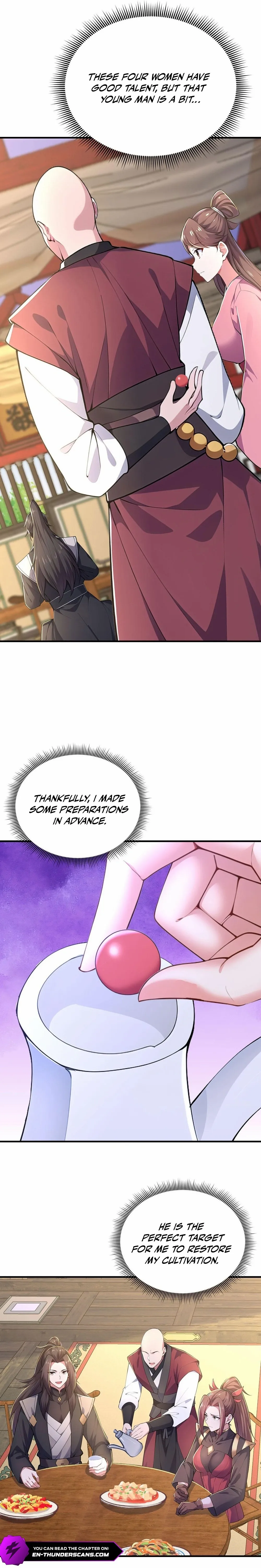 I Get Stronger Just by Lying down while My Apprentice Cultivates chapter 58 page 21