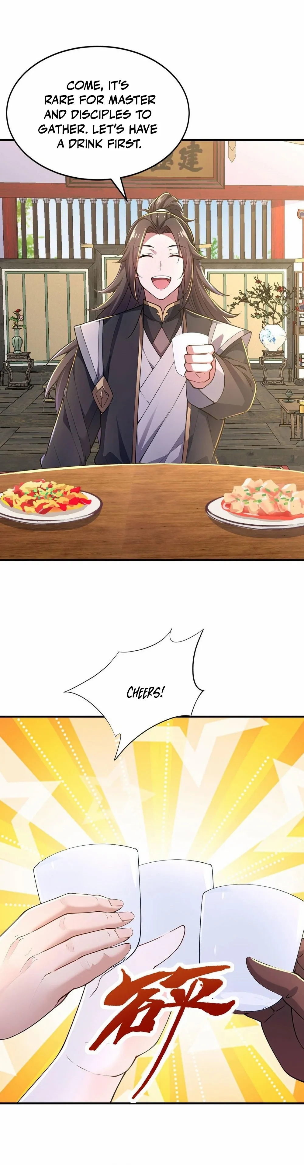 I Get Stronger Just by Lying down while My Apprentice Cultivates chapter 58 page 22