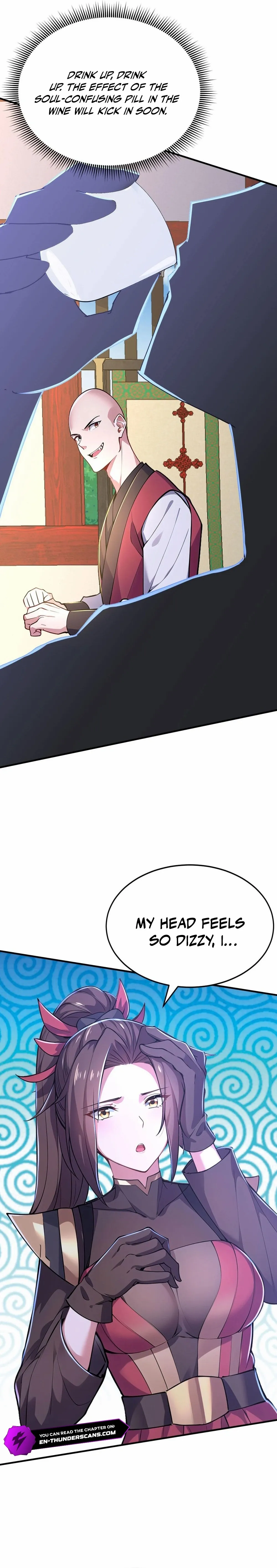I Get Stronger Just by Lying down while My Apprentice Cultivates chapter 58 page 23