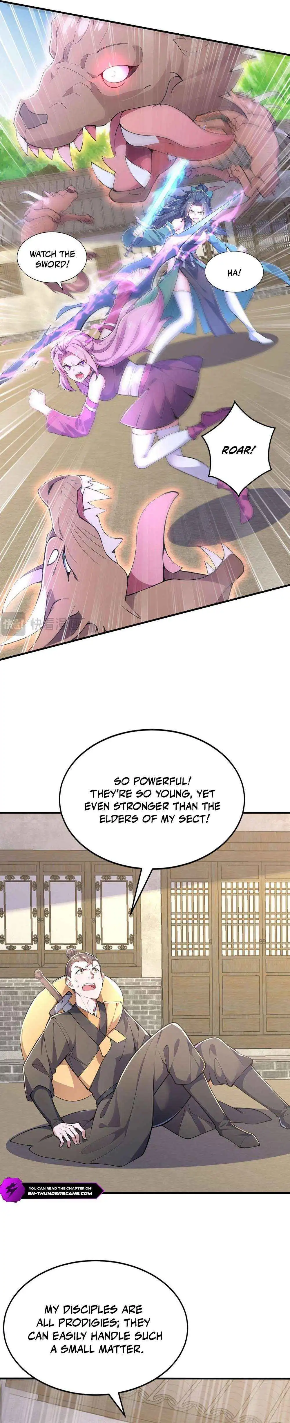 I Get Stronger Just by Lying down while My Apprentice Cultivates chapter 60 page 3