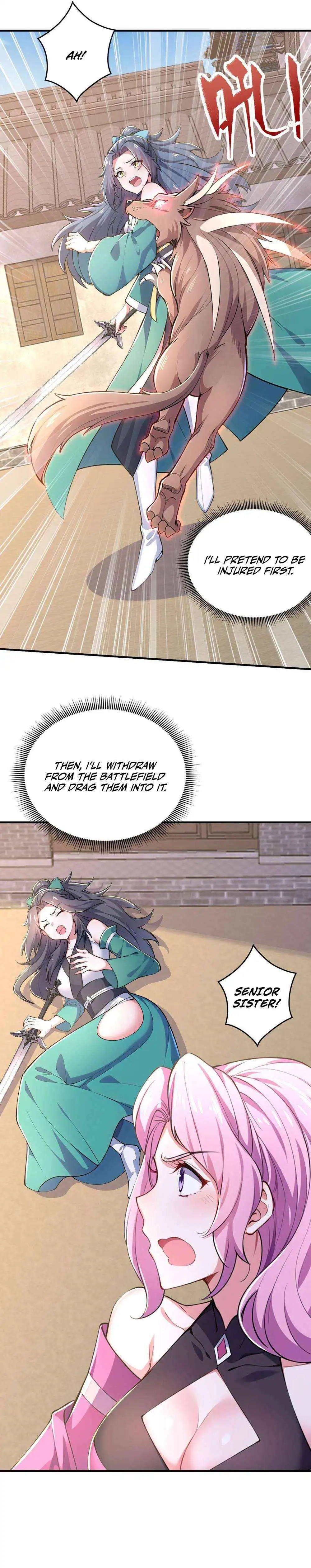 I Get Stronger Just by Lying down while My Apprentice Cultivates chapter 60 page 8