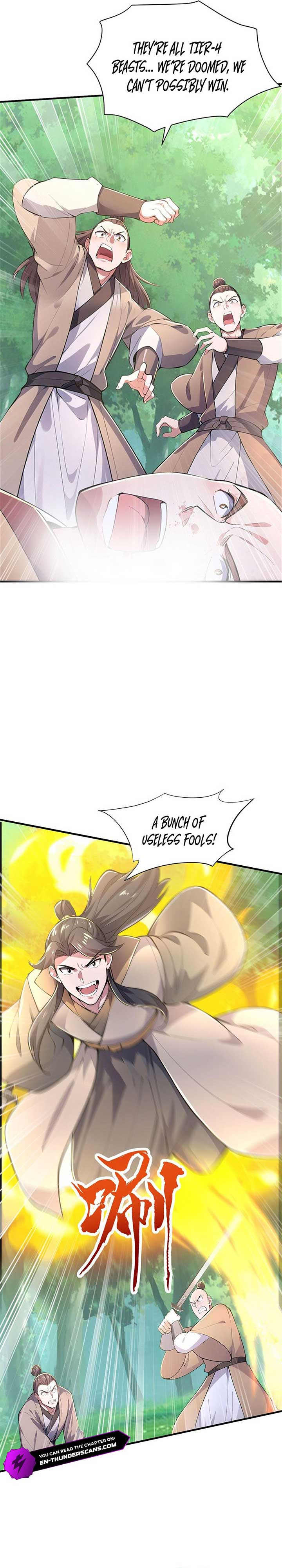 I Get Stronger Just by Lying down while My Apprentice Cultivates chapter 64 page 4