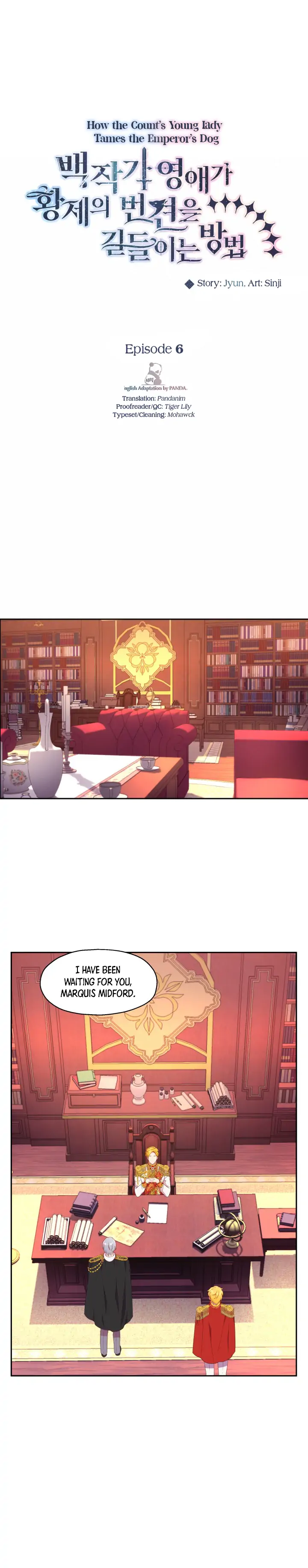 How the Count’s Young Lady Tames the Emperor’s Dog chapter 8 page 8