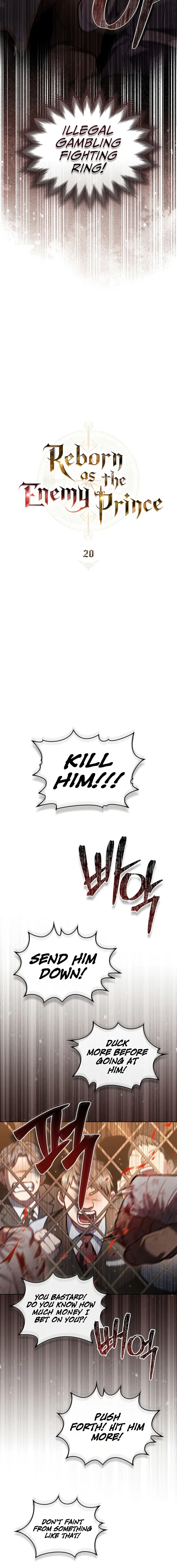 Living as the Enemy Prince chapter 20 page 8