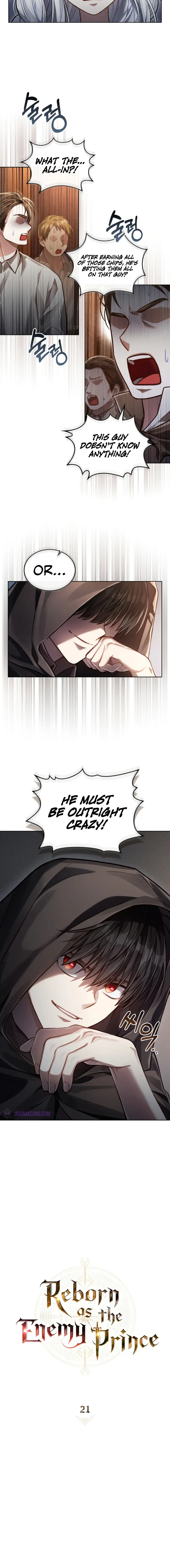 Living as the Enemy Prince chapter 21 page 2