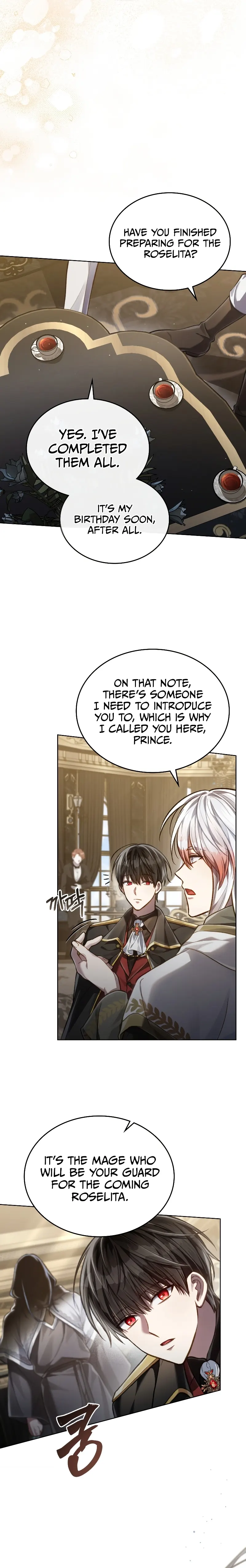 Living as the Enemy Prince chapter 32 page 22