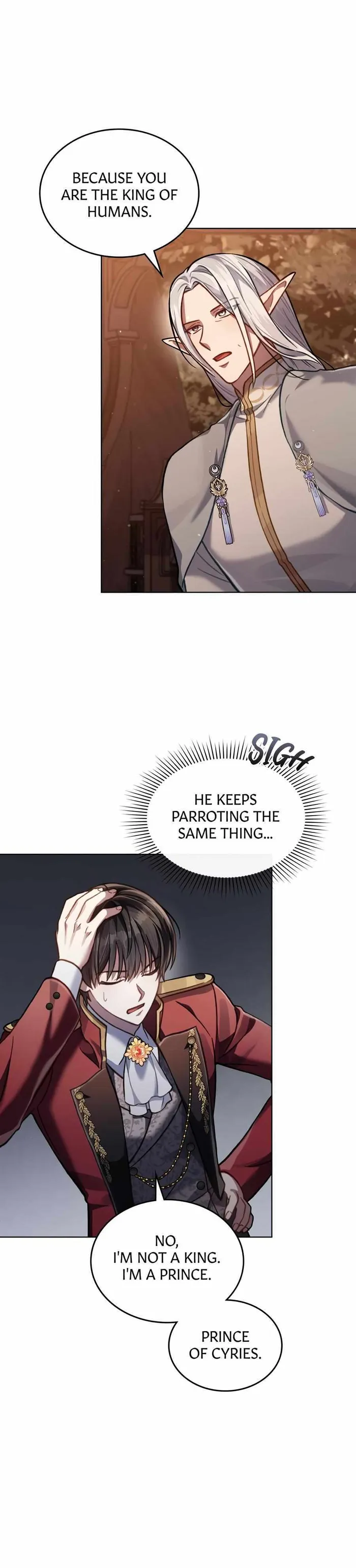 Living as the Enemy Prince chapter 44 page 9