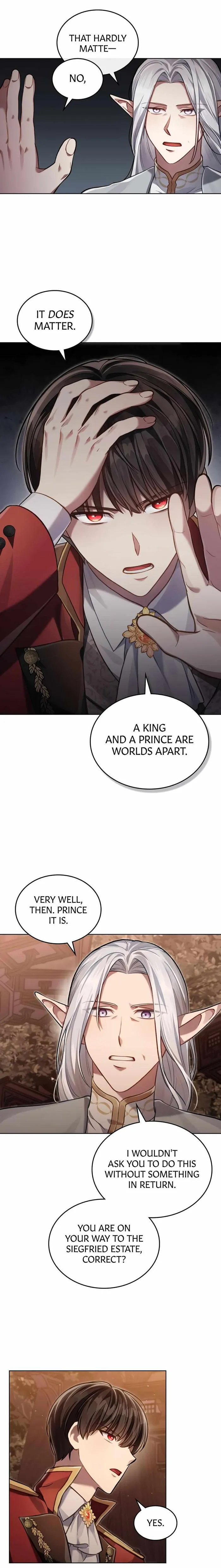 Living as the Enemy Prince chapter 44 page 10