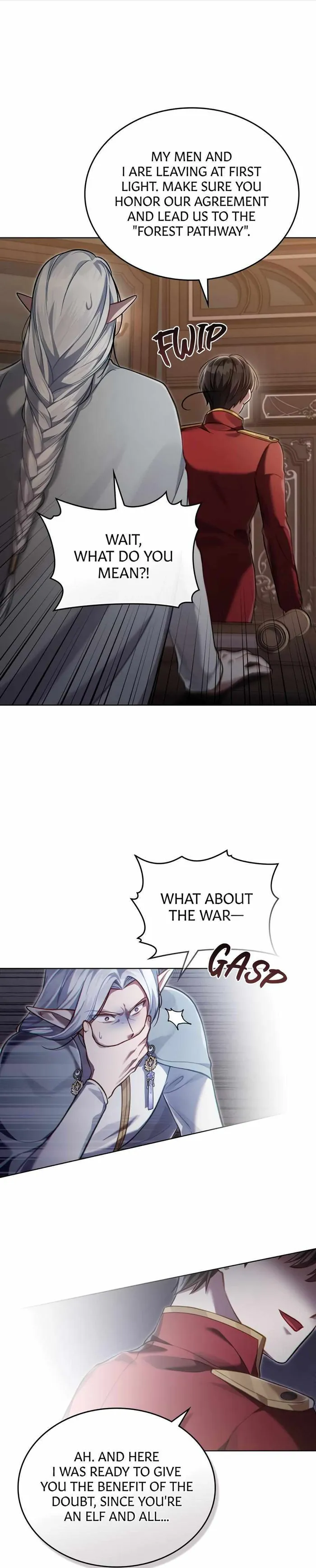 Living as the Enemy Prince chapter 44 page 23