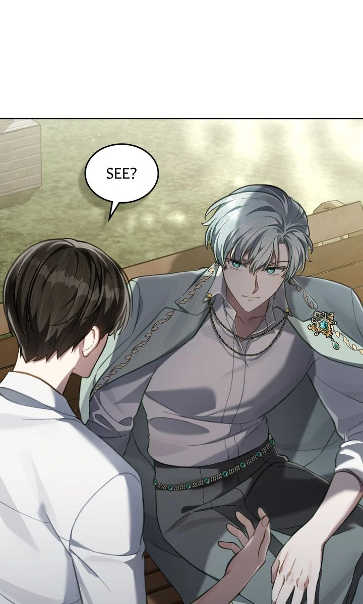 Living as the Enemy Prince chapter 73 page 76