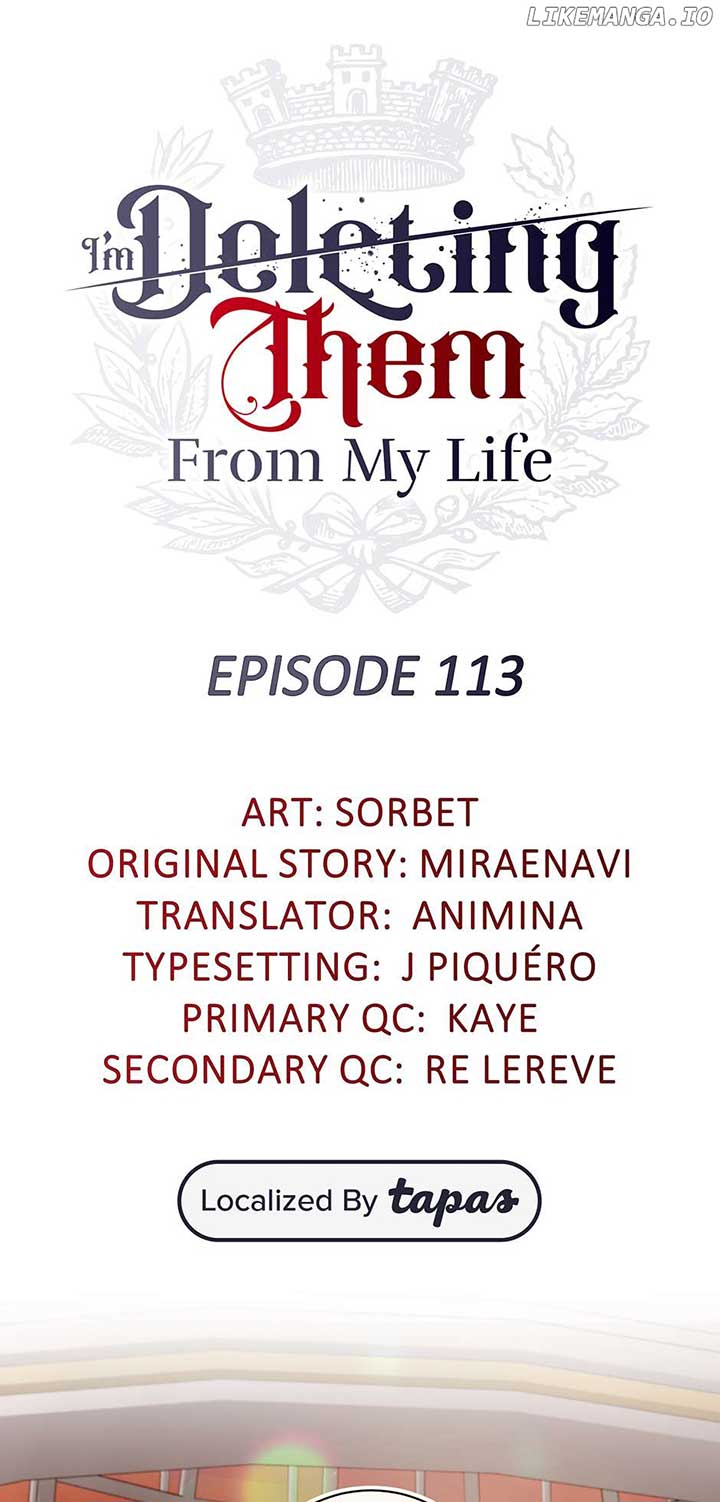 I Will Remove Them From My Life chapter 113 page 1
