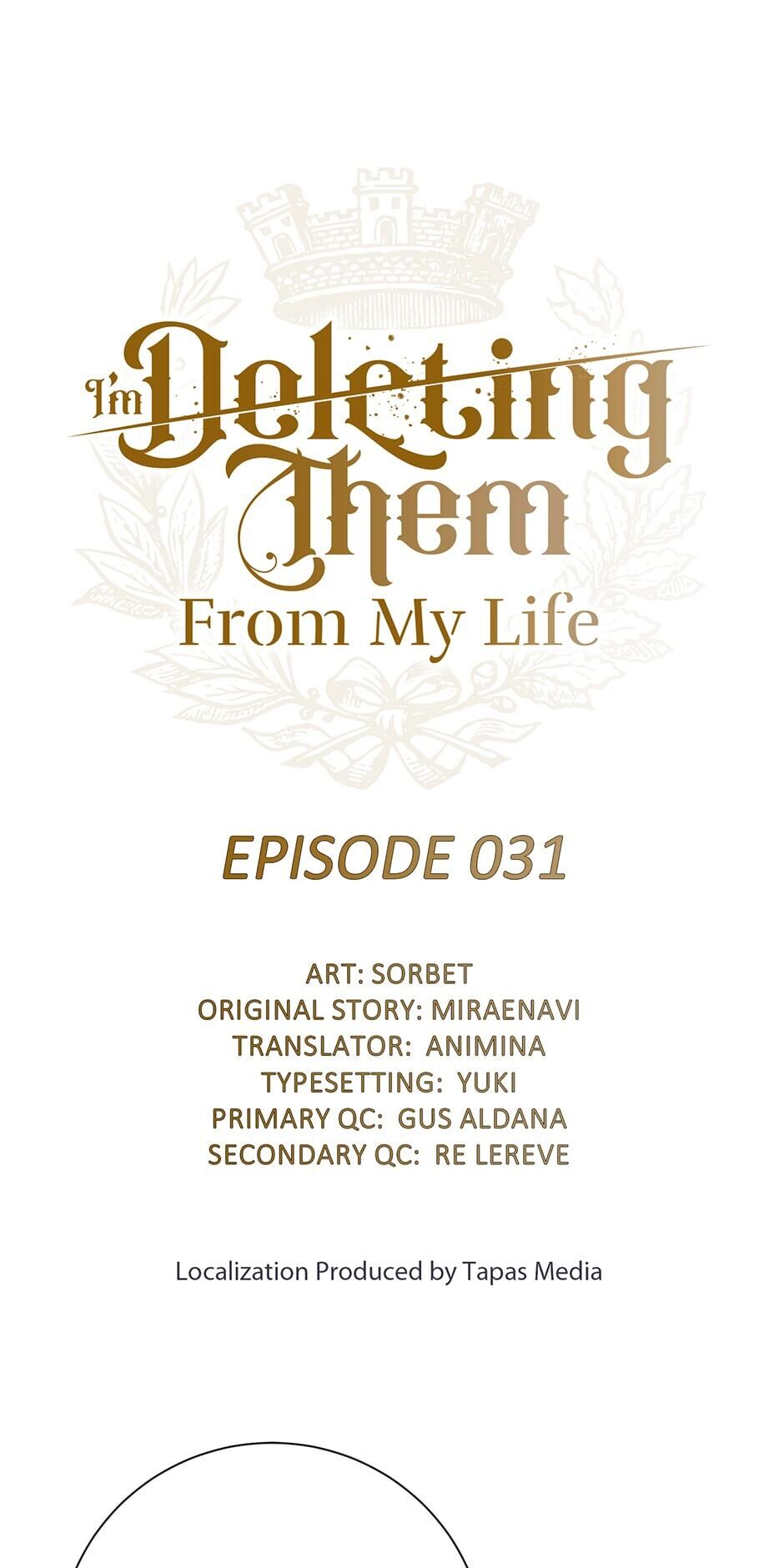 I Will Remove Them From My Life chapter 31 page 1