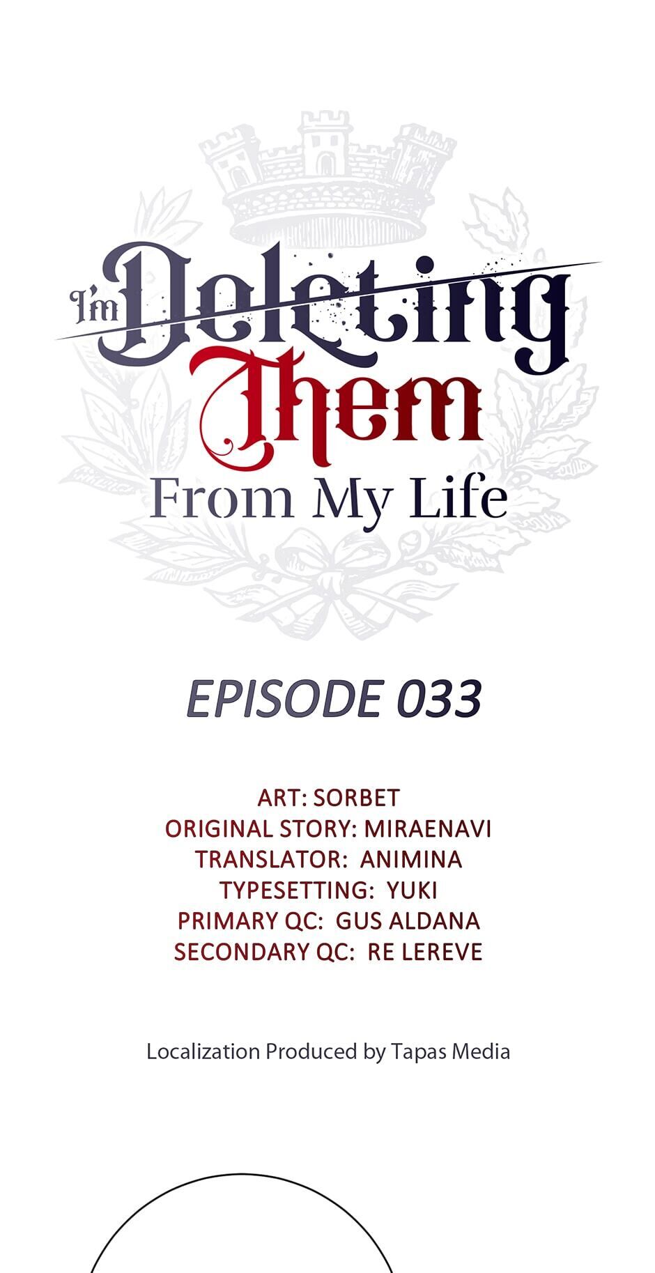 I Will Remove Them From My Life chapter 33 page 1