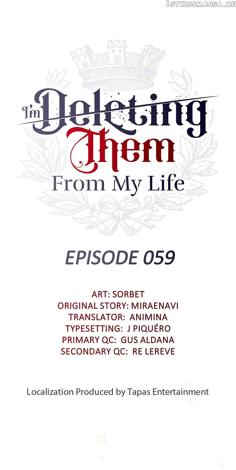 I Will Remove Them From My Life chapter 59 page 1