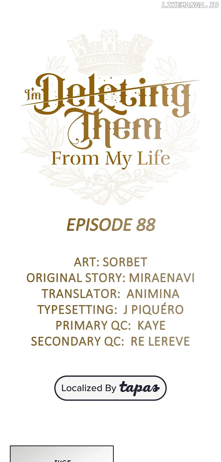 I Will Remove Them From My Life chapter 88 page 1