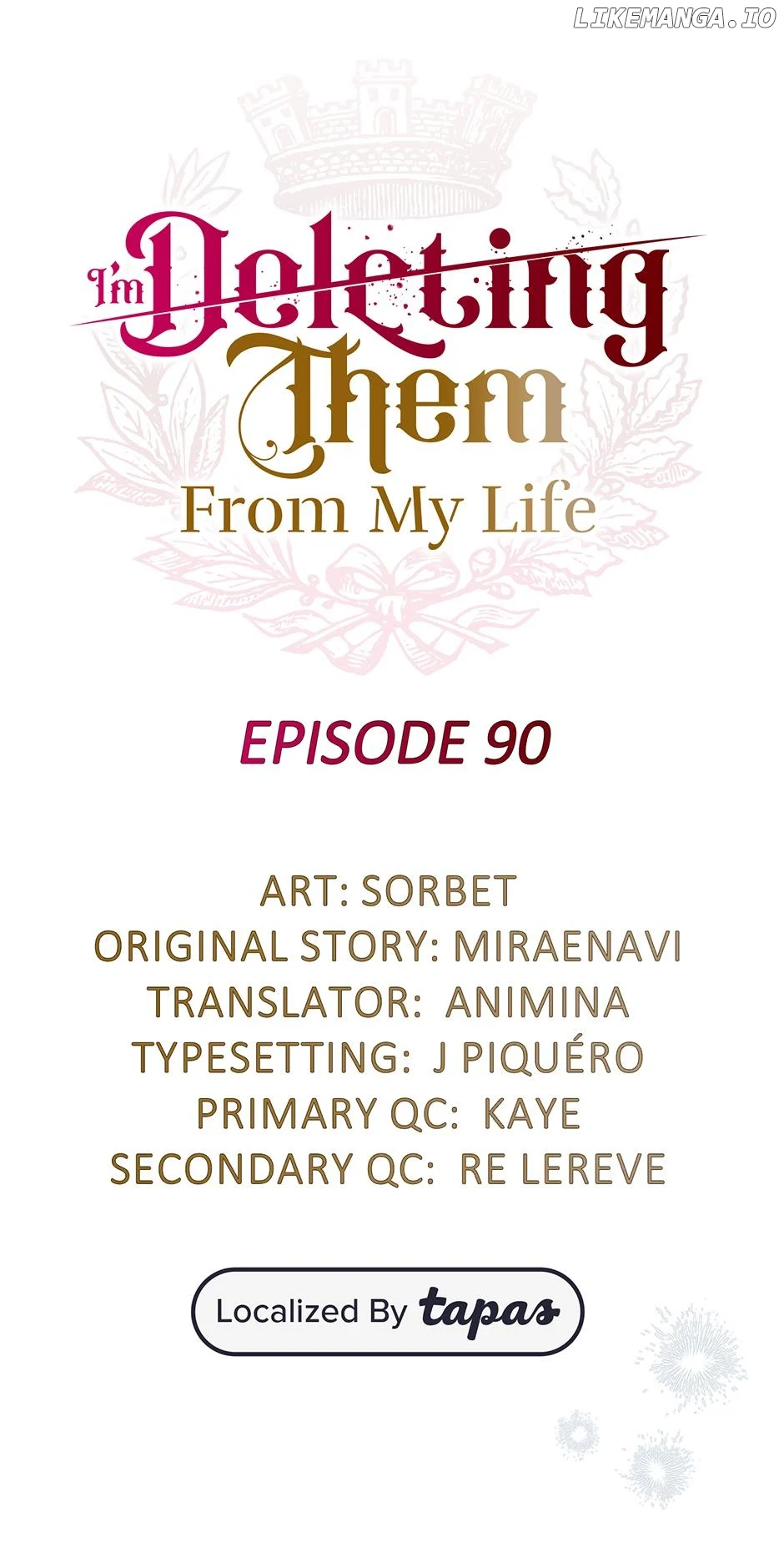 I Will Remove Them From My Life chapter 90 page 1