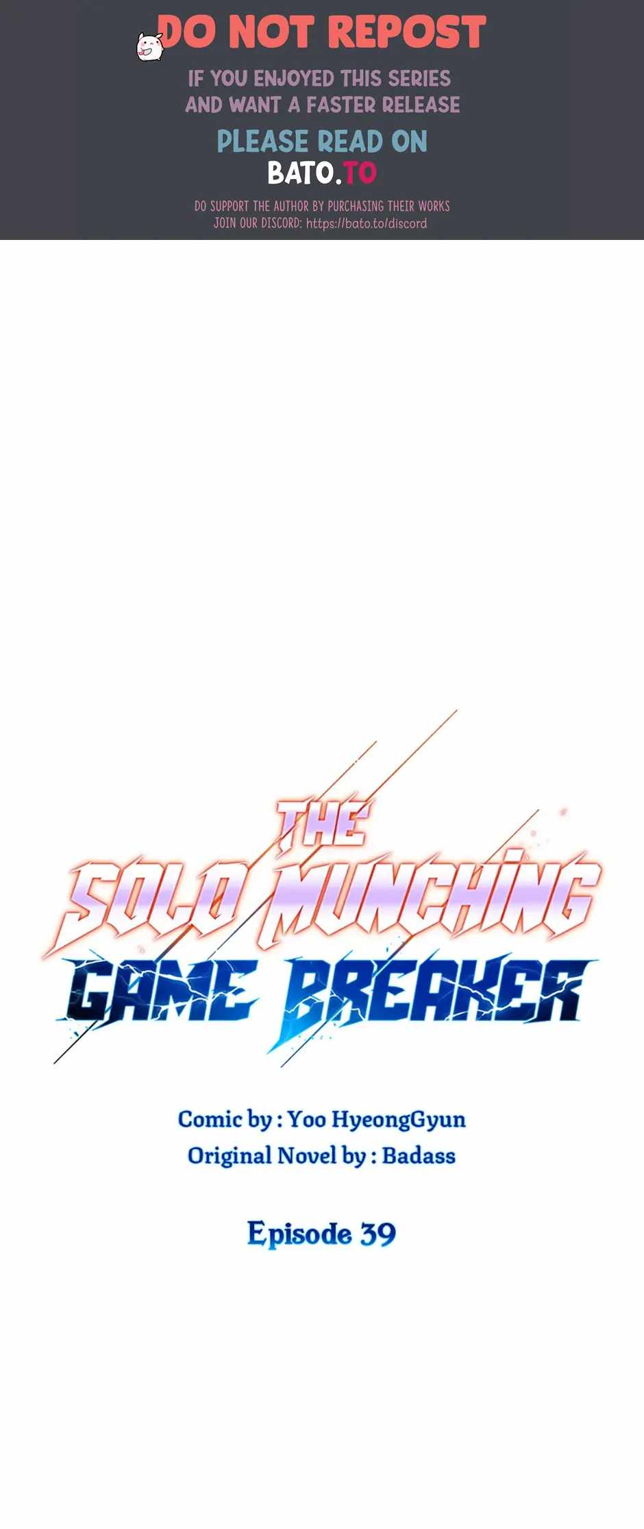 Solo Eating chapter 39 page 1