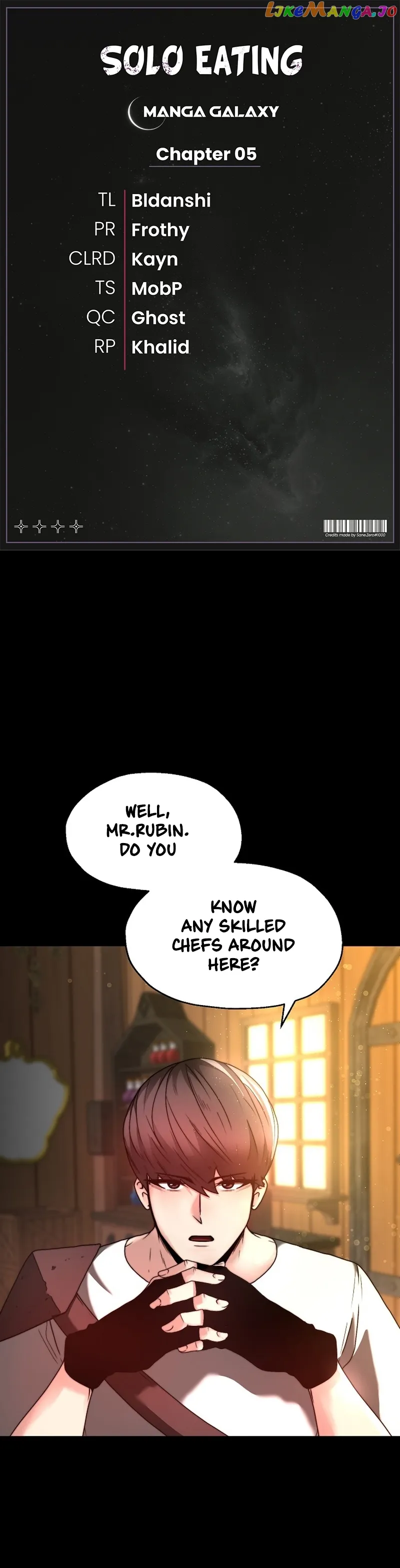 Solo Eating chapter 5 page 1