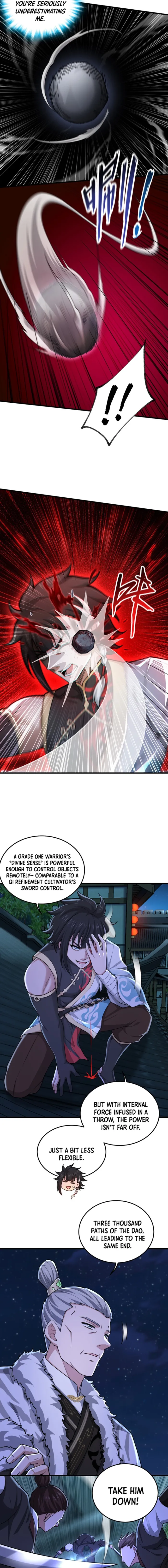 The more I die, the more invincible I become. chapter 63 page 2