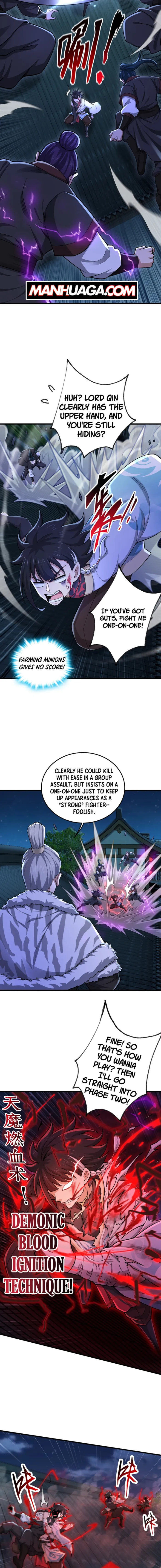 The more I die, the more invincible I become. chapter 63 page 3