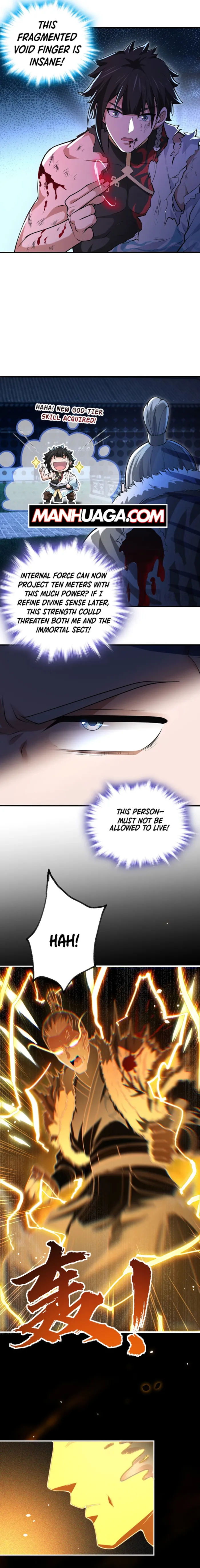 The more I die, the more invincible I become. chapter 63 page 9