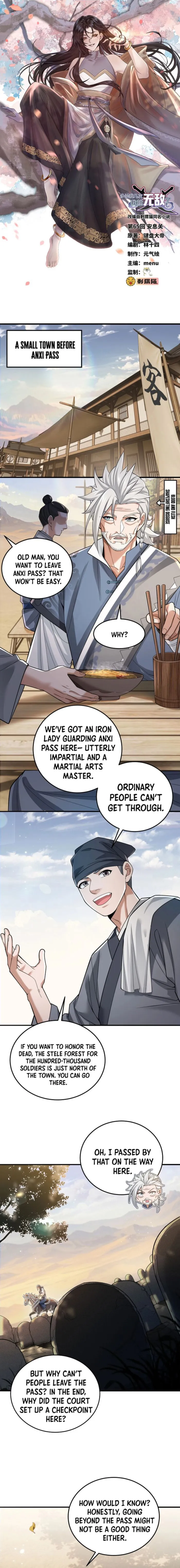 The more I die, the more invincible I become. chapter 65 page 1