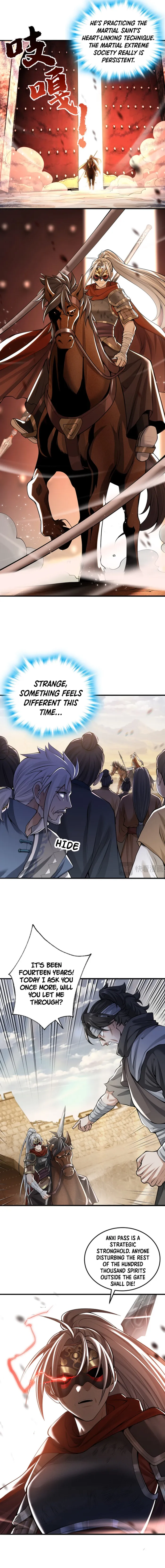 The more I die, the more invincible I become. chapter 65 page 4