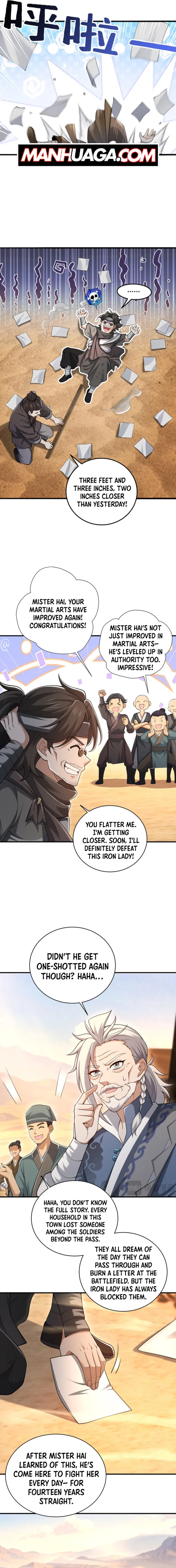 The more I die, the more invincible I become. chapter 65 page 7