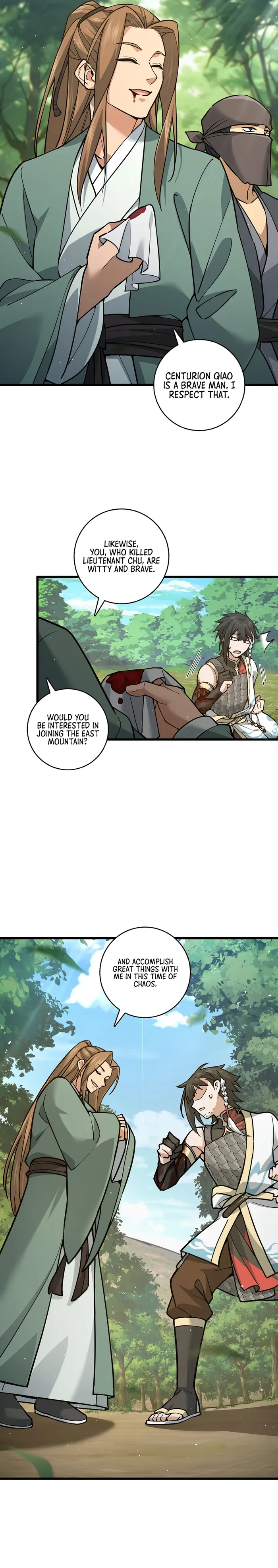 The more I die, the more invincible I become. chapter 9 page 3