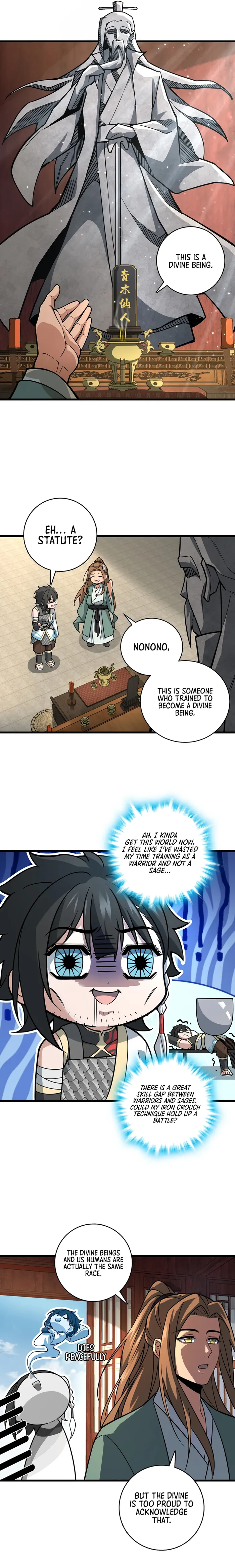 The more I die, the more invincible I become. chapter 9 page 13
