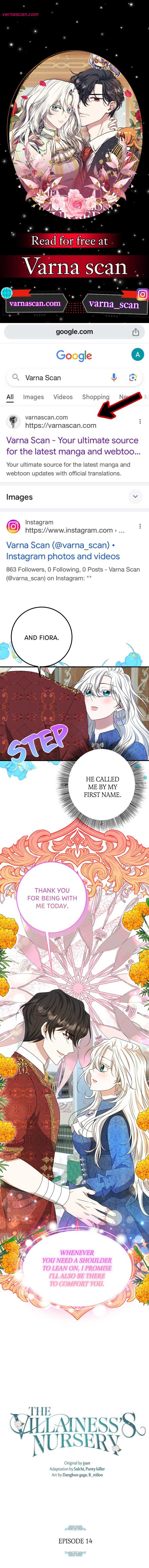 The Villainess’s Nursery [Official] chapter 14 page 1