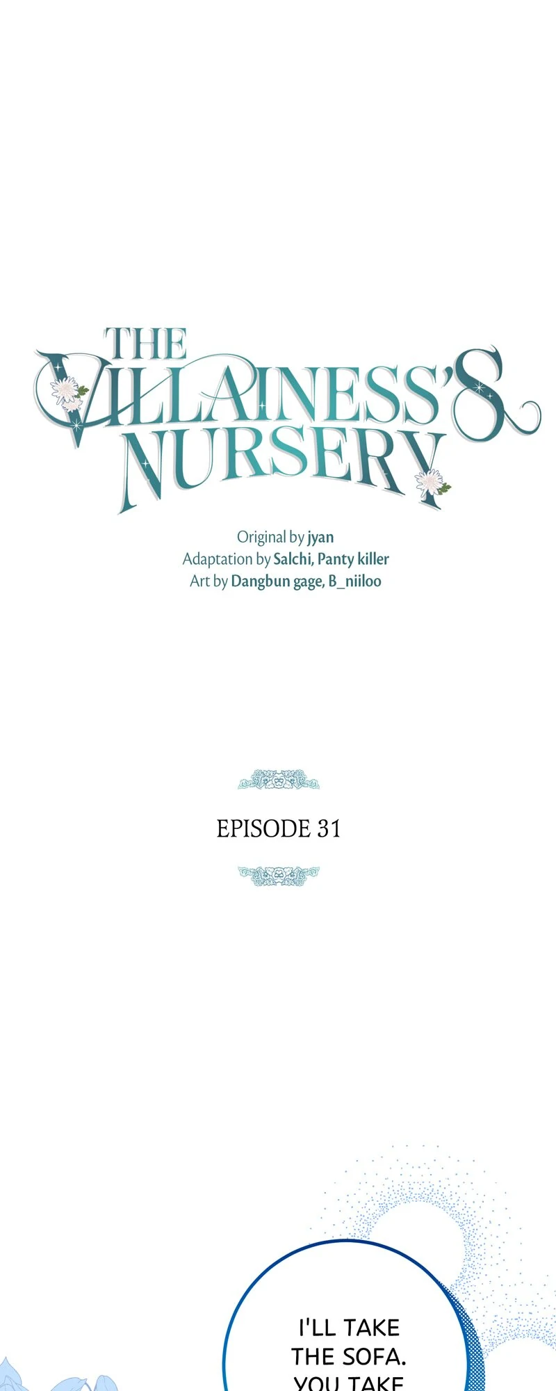 The Villainess’s Nursery [Official] chapter 31 page 1