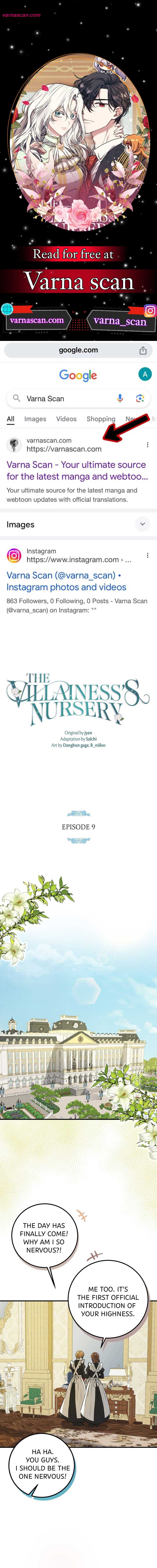 The Villainess’s Nursery [Official] chapter 9 page 1