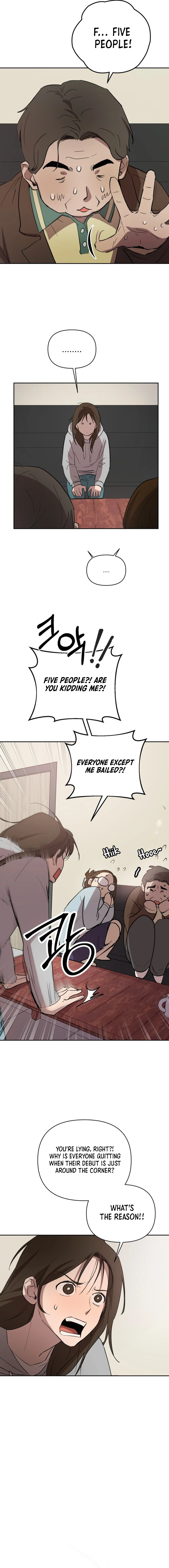 Exciting Male idol Survival chapter 1 page 9
