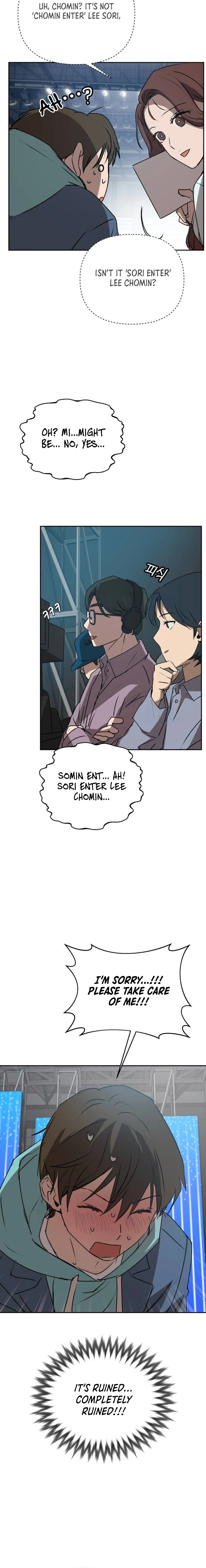 Exciting Male idol Survival chapter 2 page 20