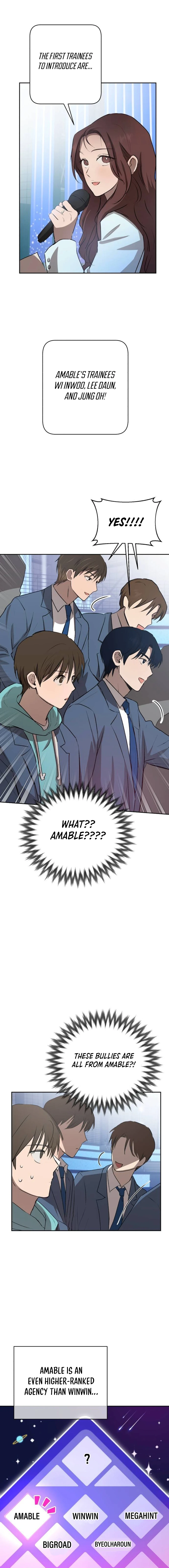 Exciting Male idol Survival chapter 3 page 15