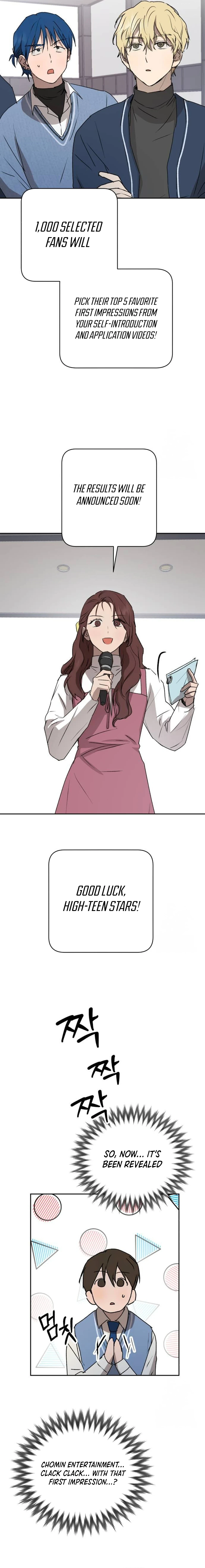 Exciting Male idol Survival chapter 6 page 9