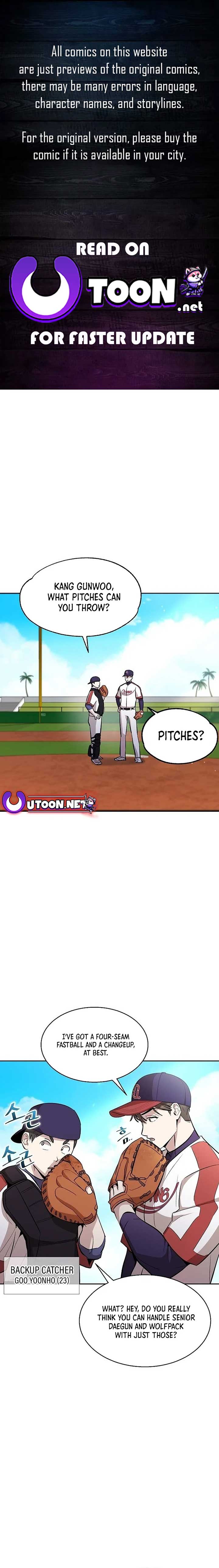 Genius Hitter Hits Fastball chapter 9 page 1